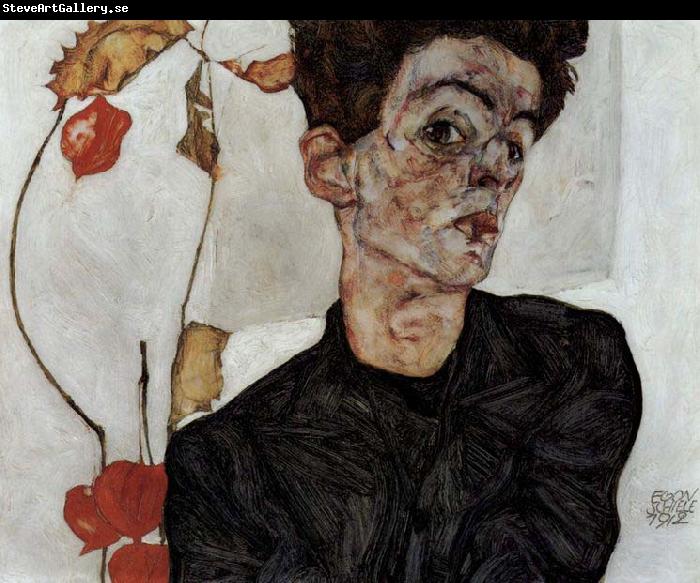 Egon Schiele Self-portrait